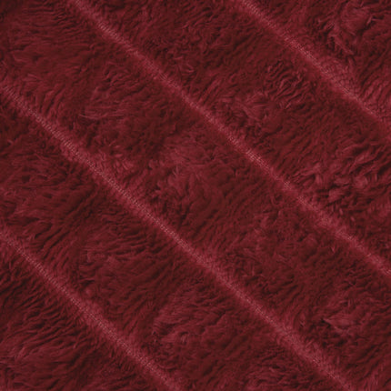 Kastfilt Bordeaux Röd 240 x 220 cm Fleece