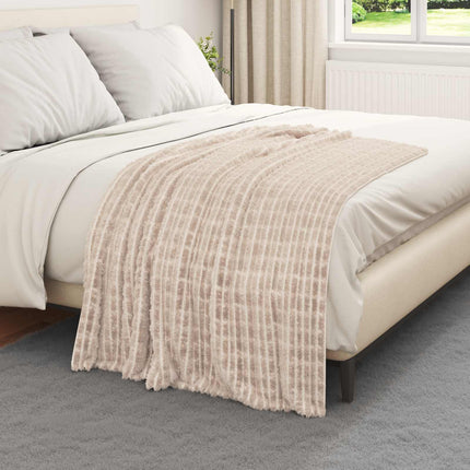 Filtar 6 pcs Beige 150 x 130 cm Fleece