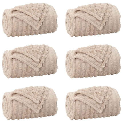 Filtar 6 st Beige 150 x 130 cm 2.75 Fleece