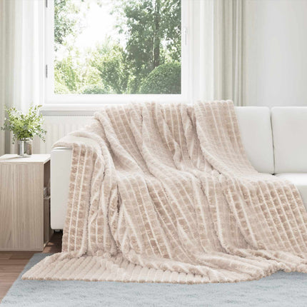 Filtar 6 pcs Beige 240 x 220 cm Fleece