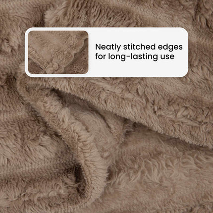 Filtar 6 st Kamel 240 x 220 cm 8.63 Fleece