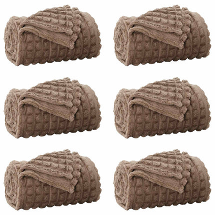 Filtar 6 pcs Kamel 240 x 220 cm Fleece