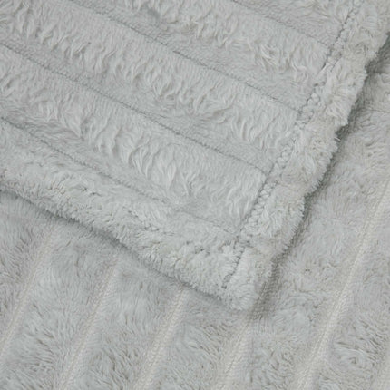 Filtar 6 pcs Grå 150 x 130 cm Fleece