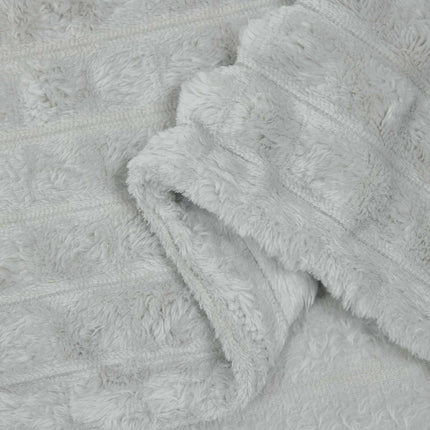 Filtar 6 pcs Grå 200 x 150 cm Fleece