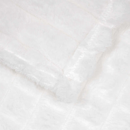 Filtar 6 pcs Vit 240 x 220 cm Fleece