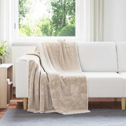 Kastfilt Beige 130 x 150 cm Fleece