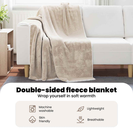Kastfilt Beige 130 x 150 cm 1 Fleece