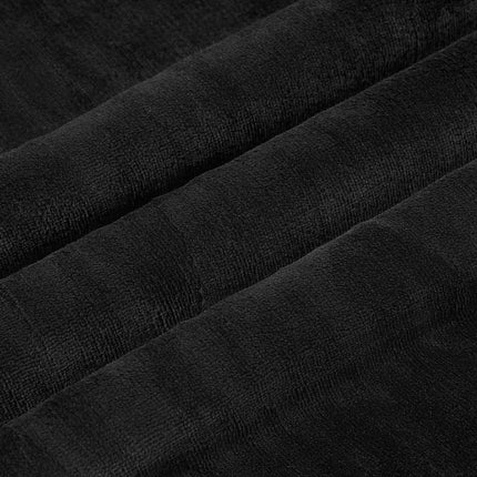 Kastfilt Svart 130 x 150 cm Fleece