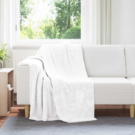 Kastfilt Vit 130 x 150 cm Fleece