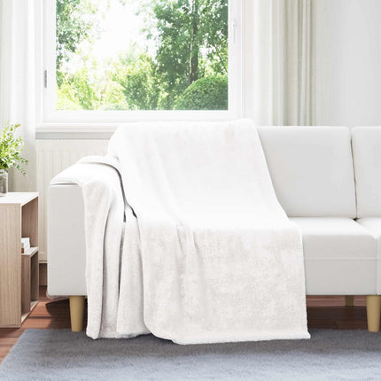 Kastfilt Vit 150 x 200 cm Fleece