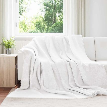Kastfilt Vit 220 x 240 cm Fleece