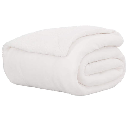 Kastfilt Vit 220 x 240 cm Fleece