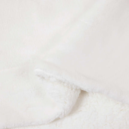 Kastfilt Vit 240 x 270 cm Fleece