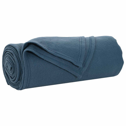 Kastfilt Mörkblå 200 x 150 cm Fleece