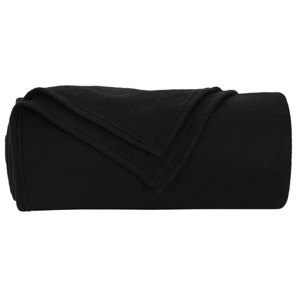 Kastfilt Svart 200 x 150 cm Fleece