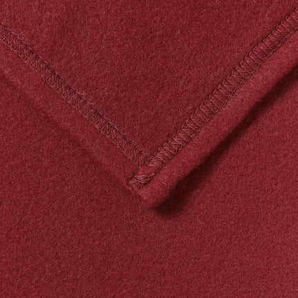 Kastfilt Bordeaux Röd 270 x 240 cm Fleece