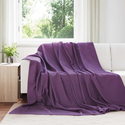 Kastfilt Lila 270 x 240 cm Fleece