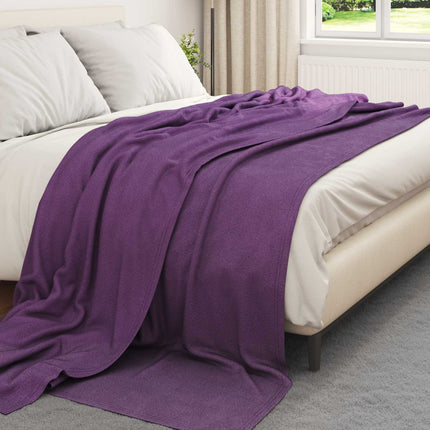 Kastfilt Lila 270 x 240 cm Fleece