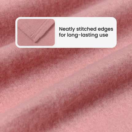 Kastfilt Rosa 170 x 130 cm Fleece