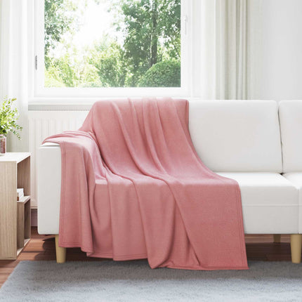 Kastfilt Rosa 200 x 150 cm Fleece