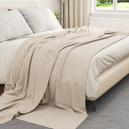 Filtar 6 pcs Beige 270 x 240 cm Fleece