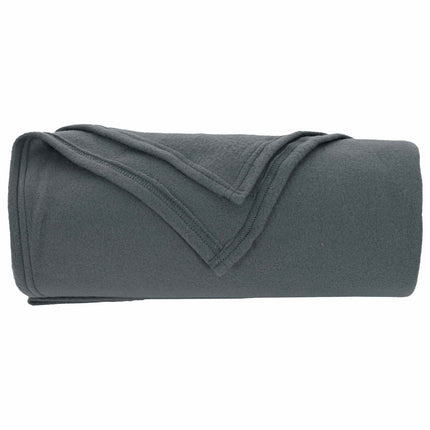 Filtar 6 pcs Mörkgrå 170 x 130 cm Fleece