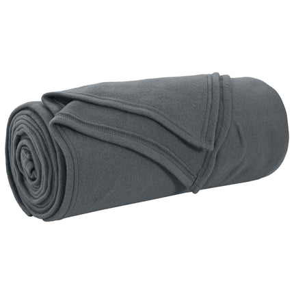 Filtar 6 pcs Mörkgrå 200 x 150 cm Fleece