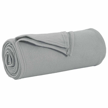 Filtar 6 pcs Grå 240 x 220 cm Fleece