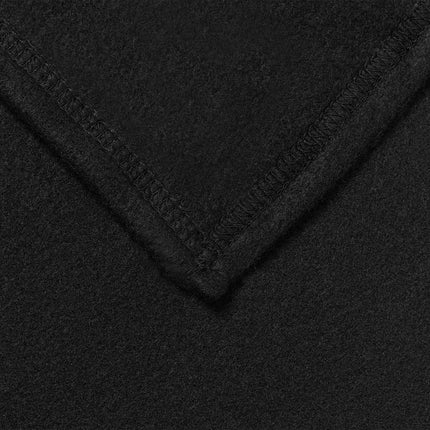 Filtar 6 pcs Svart 200 x 150 cm Fleece