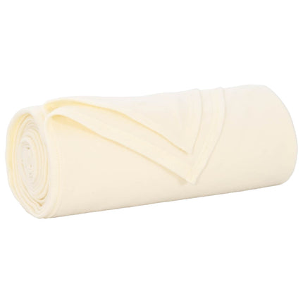 Filtar 6 pcs Kräm 170 x 130 cm Fleece