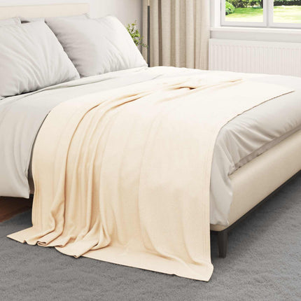 Filtar 6 pcs Kräm 200 x 150 cm Fleece