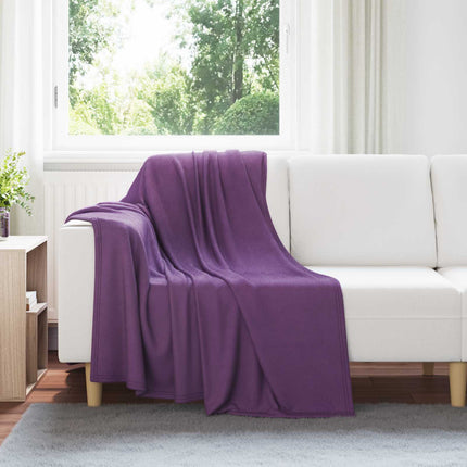 Filtar 6 pcs Lila 170 x 130 cm Fleece