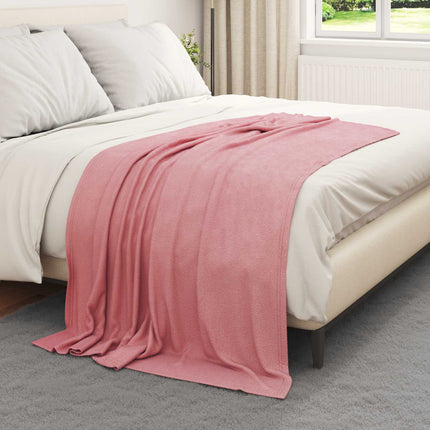 Filtar 6 pcs Rosa 170 x 130 cm Fleece
