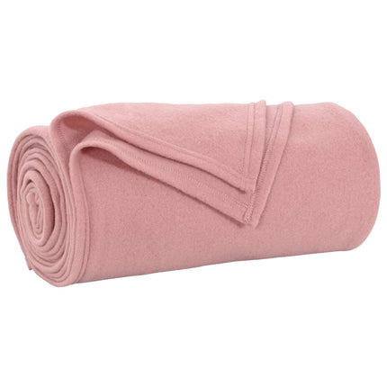 Filtar 6 pcs Rosa 170 x 130 cm Fleece