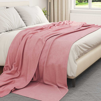 Filtar 6 pcs Rosa 240 x 220 cm Fleece