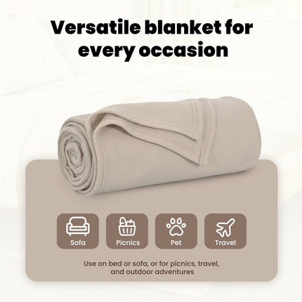 Filtar 24 st Beige 240 x 220 cm 17.63 Fleece