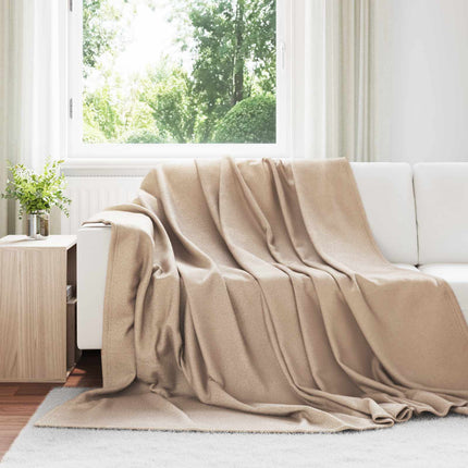 Filtar 24 pcs Kamel 240 x 220 cm Fleece