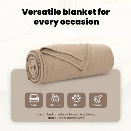 Filtar 24 st Kamel 270 x 240 cm 21.77 Fleece
