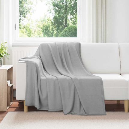 Filtar 24 pcs Grå 200 x 150 cm Fleece