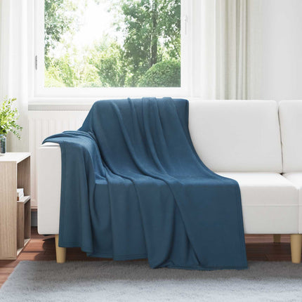 Filtar 24 pcs Mörkblå 200 x 150 cm Fleece