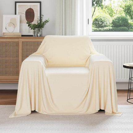 Kastfilt Kräm 210 x 140 cm Fleece