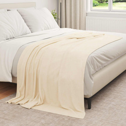 Kastfilt Kräm 210 x 140 cm Fleece