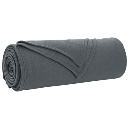 Kastfilt Mörkgrå 210 x 140 cm Fleece