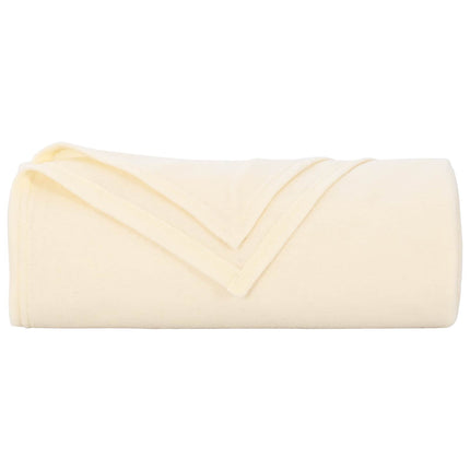 Filtar 6 pcs Kräm 280 x 210 cm Fleece