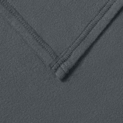 Filtar 6 pcs Mörkgrå 210 x 140 cm Fleece