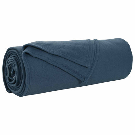 Filtar 6 pcs Mörkblå 350 x 270 cm Fleece