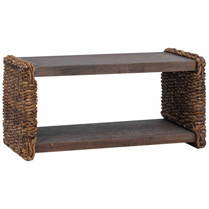 Kaffeebord Naturfärg 70 x 35 x 35 cm Massivt mahognyträ
