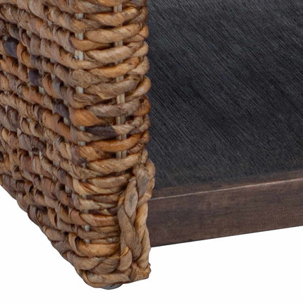 Kaffeebord Naturfärg 90 x 45 x 35 cm Massivt mahognyträ