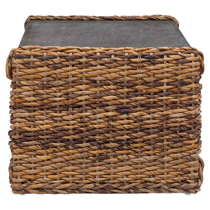 Kaffeebord Naturfärg 90 x 45 x 35 cm Massivt mahognyträ