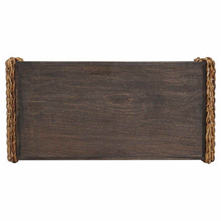 Kaffeebord Naturfärg 90 x 45 x 35 cm Massivt mahognyträ
